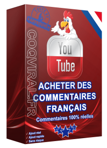 Acheter commentaires français Youtube