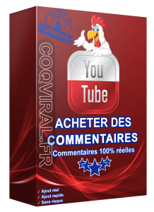 Acheter Commentaires YouTube