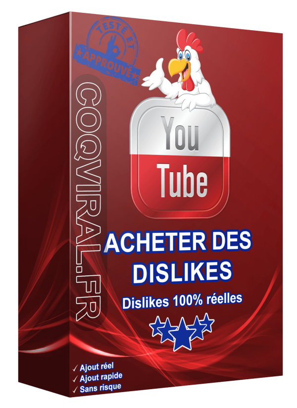 Acheter Dislikes YouTube